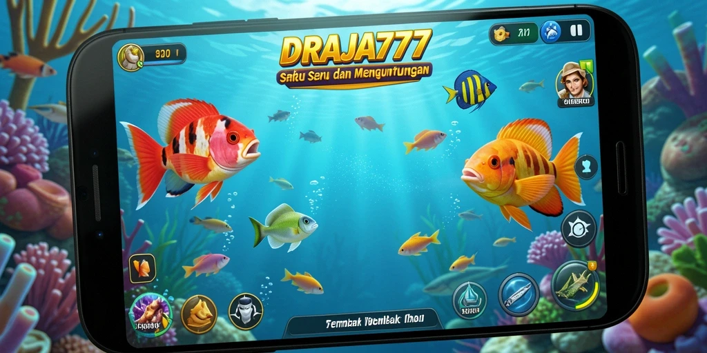 Gameplay DRAJA777 yang penuh aksi Tembak Ikan.