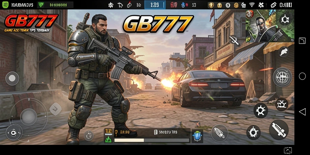 Cuplikan gameplay GB777 yang intens dalam pertempuran TPS.
