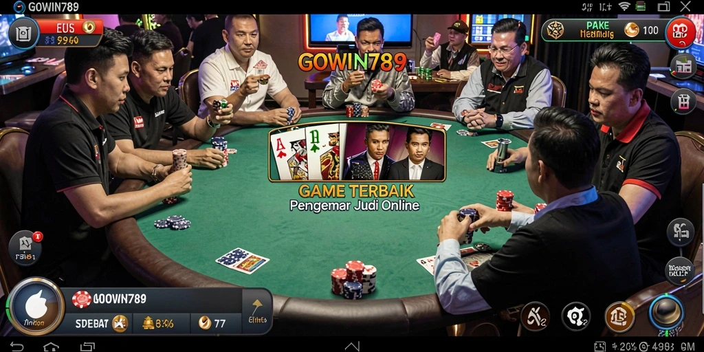 Tampilan gameplay GOWIN789 yang seru dan menegangkan.