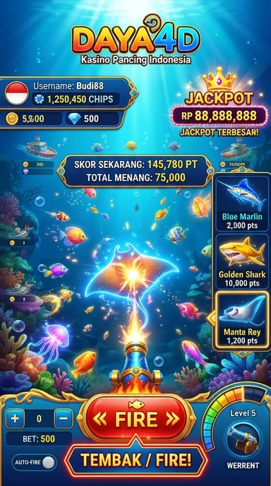 Pengguna yang puas sedang menjelajahi koleksi aplikasi daya4d.